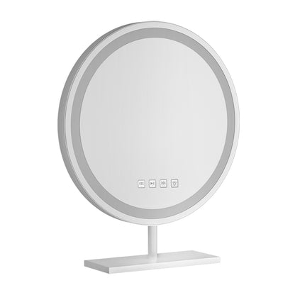 Embellir Makeup Mirror 40x40cm Hollywood Vanity with LED Light Tabletop Round-Home &amp; Garden &gt; Decor &gt; Mirrors-PEROZ Accessories