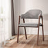 Artiss Dining Chairs Grey Linen Fabric Set Of 2 Nadi-Furniture > Bar Stools & Chairs-PEROZ Accessories