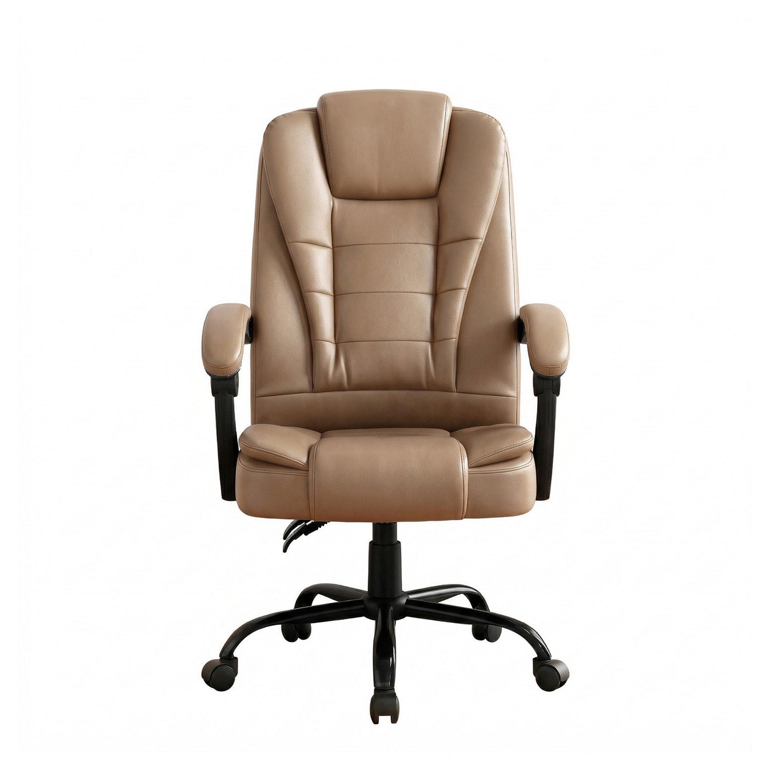 Artiss Massage Office Chair Executive Computer Gaming Chairs Brown PU Leather Espresso-Furniture > Office-PEROZ Accessories