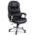 Artiss 8 Point Massage Office Chair Heated Seat PU Black-Furniture > Office-PEROZ Accessories
