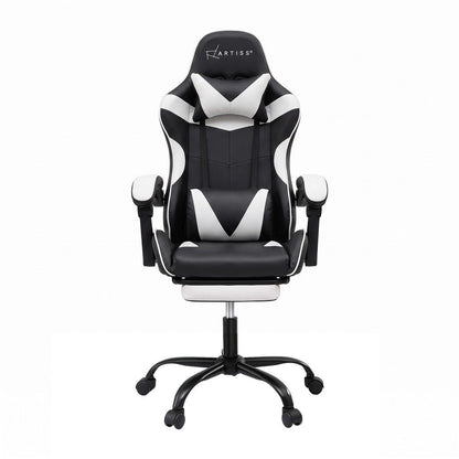 Artiss Ergonomic Gaming Office Chair with 2 Point Message Black