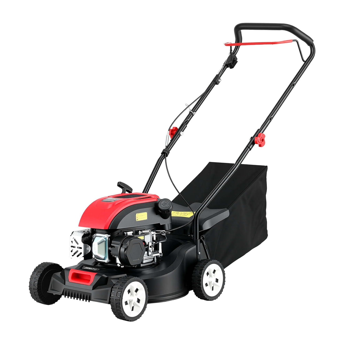 Giantz Petrol Lawn Mower 149cc 4 Stroke Hand Push 16in Grass Cutter Lawnmower-Home &amp; Garden > Garden Tools > Lawn Rollers-PEROZ Accessories