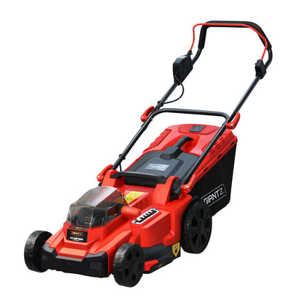 Giantz Lawn Mower 37cm Cutting Width Cordless 40V Electric Lawnmower-Home &amp; Garden &gt; Garden Tools-PEROZ Accessories