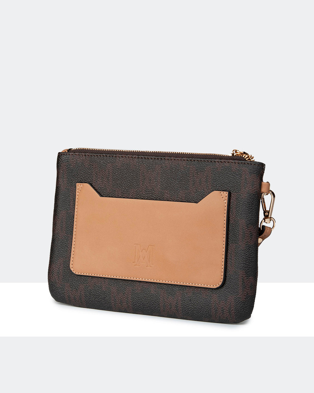 Eliza Large Zip Pouch With Wrist Strap-Wallets-PEROZ Accessories