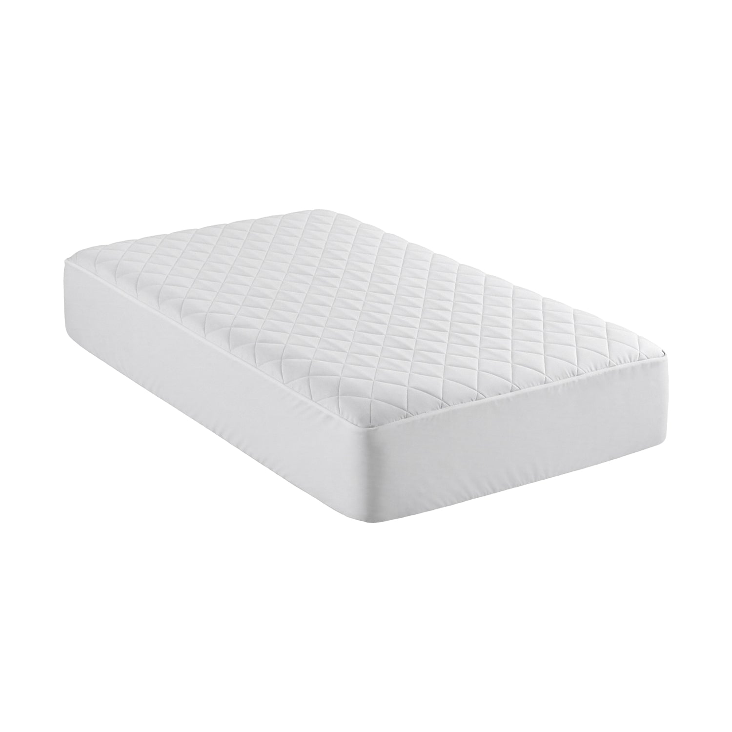 Giselle Waterproof Mattress Protector 100% Cotton Quilted Fitted Cover King Single-Home &amp; Garden > Bedding > Mattress Protectors-PEROZ Accessories