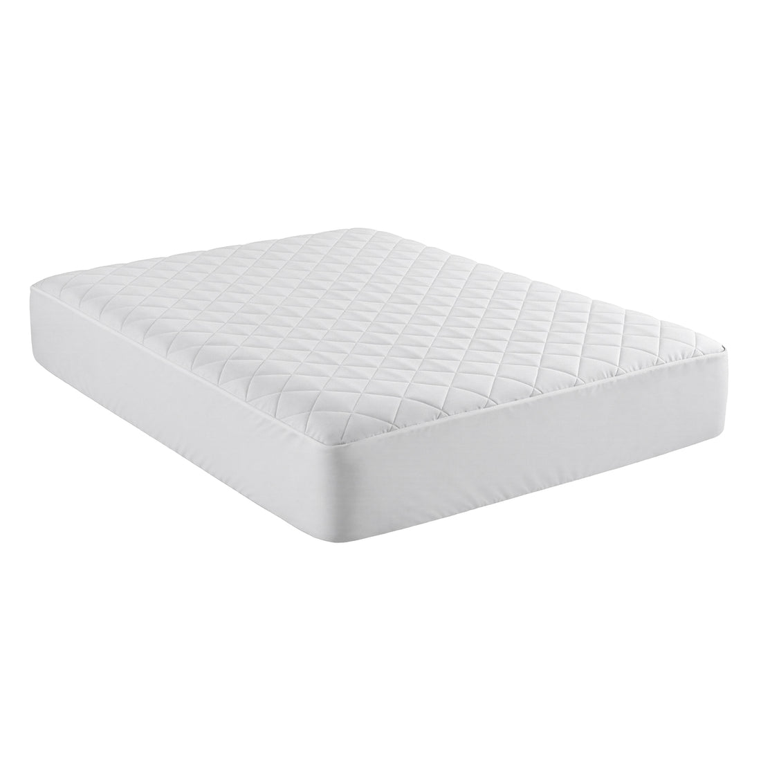 Giselle Waterproof Mattress Protector 100% Cotton Quilted Fitted Cover Queen-Home &amp; Garden > Bedding > Mattress Protectors-PEROZ Accessories