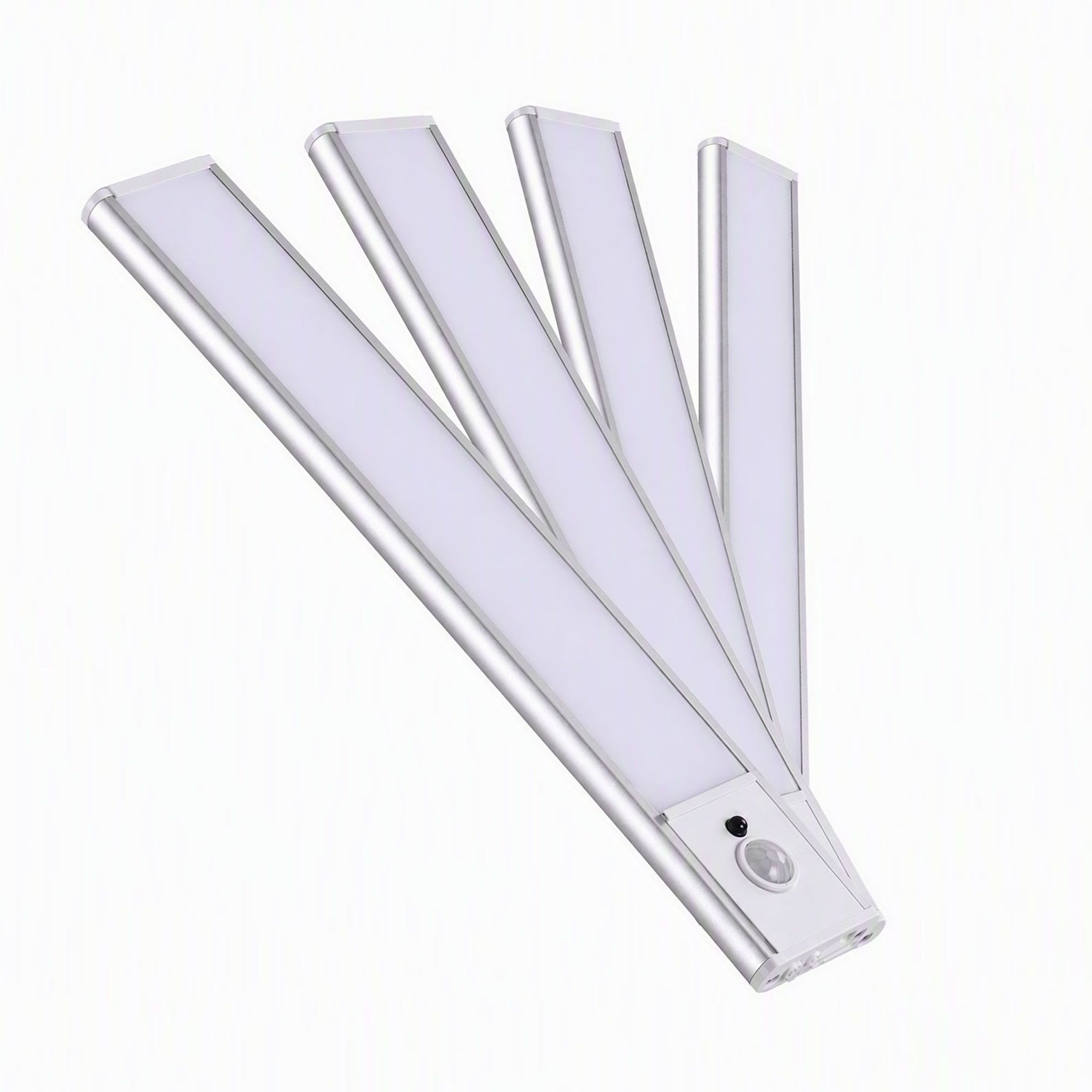 Artiss 4-Pack 25cm Motion Sensor Under Cabinet Lights, LED Closet Light with 5 Colors Dimmable