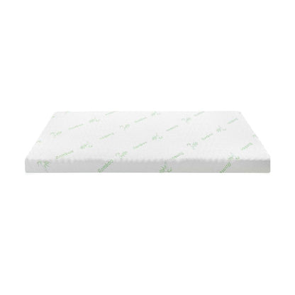 Bedra King Single 8CM Memory Foam Mattress Topper Cool Gel Bed Bamboo Cover 7-Zone-Memory Foam Mattress Topper-PEROZ Accessories