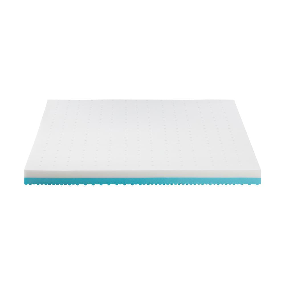 Bedra Memory Foam Mattress Topper Reversible Cool Gel 10cm King-Mattress Toppers-PEROZ Accessories