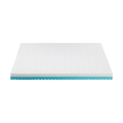 Bedra Memory Foam Mattress Topper Reversible Cool Gel 10cm King-Mattress Toppers-PEROZ Accessories