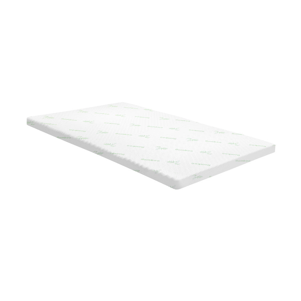 Bedra Cool Gel Memory Foam Mattress Topper 7-Zone 8CM Double-Memory Foam Mattress Toppers-PEROZ Accessories