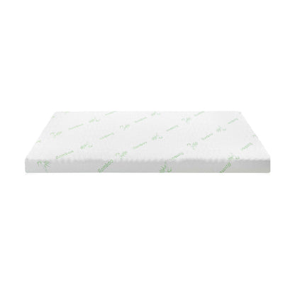 Bedra Memory Foam Mattress Topper Cool Gel Bamboo Cover 7-Zone 8CM King Single-Mattress Toppers-PEROZ Accessories