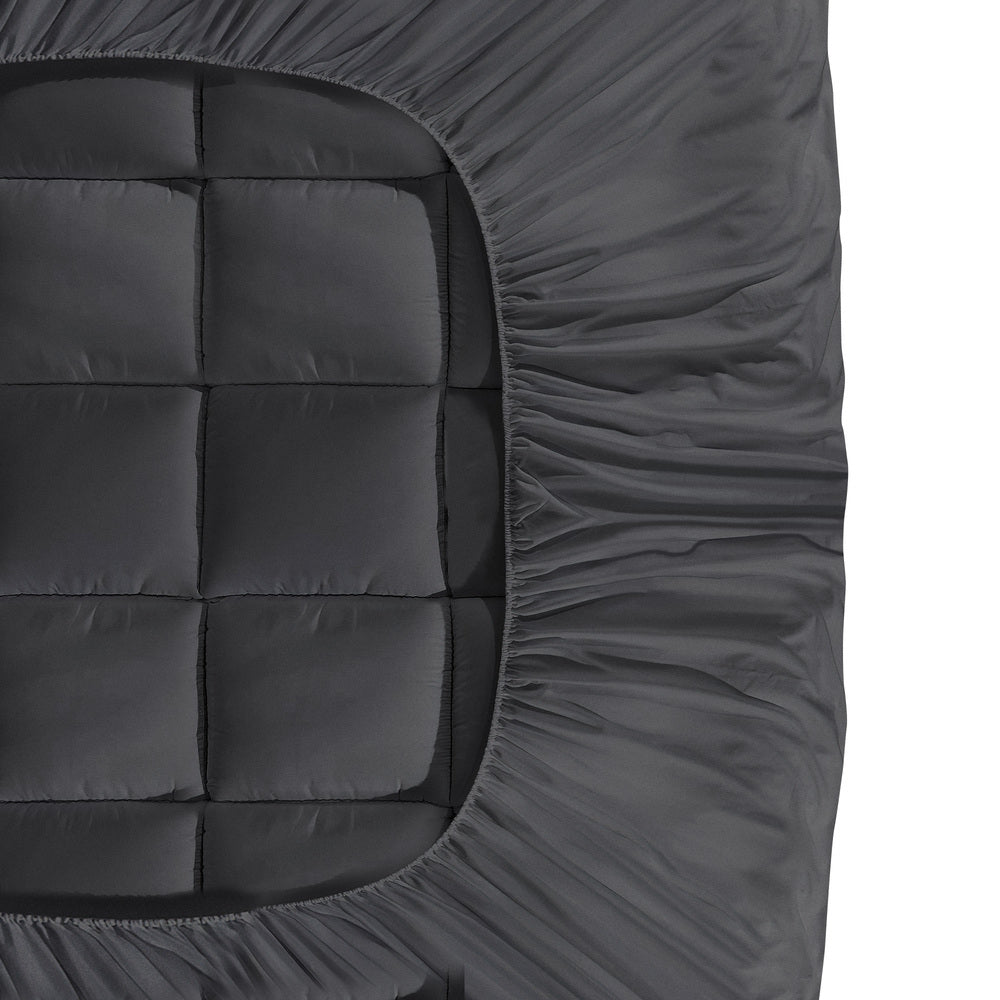 Bedra King Mattress Topper Pillow Top 1000GSM Microfiber-Pillow Top Mattress Toppers-PEROZ Accessories