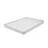 Bedra Microfibre Mattress Topper Luxury Pillowtop King-Mattress Toppers-PEROZ Accessories