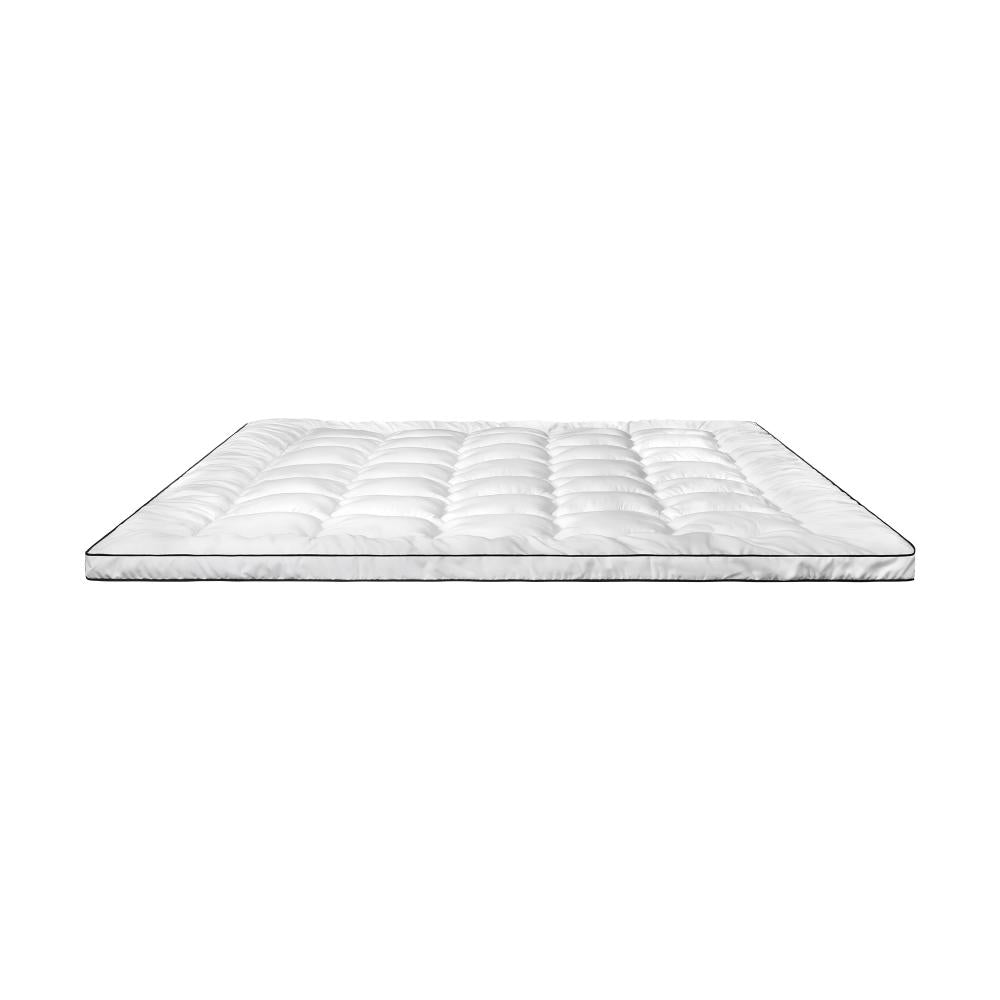 Bedra Microfibre Mattress Topper Luxury Pillowtop King-Mattress Toppers-PEROZ Accessories