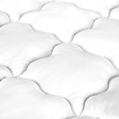 Bedra Microfibre Mattress Topper Luxury Pillowtop King-Mattress Toppers-PEROZ Accessories