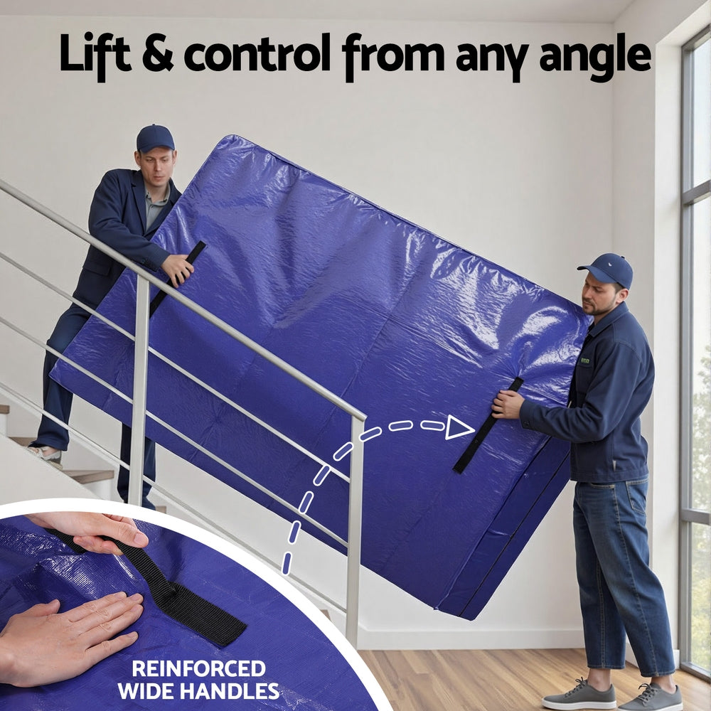 Atirss Mattress Bag Easy Moving Waterproof Storage Dust Cover Protector Queen-Home &amp; Garden &gt; Bedding &gt; Mattress Protectors-PEROZ Accessories