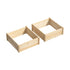 Livsip Garden Bed 160x80x30cm Raised Wooden Planter-Garden Bed-PEROZ Accessories
