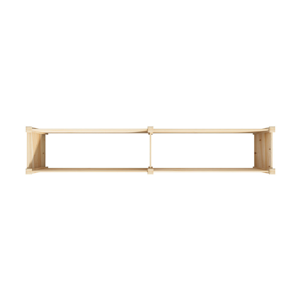 Livsip Garden Bed 240x45x45cm Raised Wooden Planter-Garden Bed-PEROZ Accessories