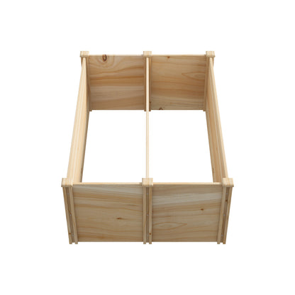 Livsip Garden Bed 240x45x45cm Raised Wooden Planter-Garden Bed-PEROZ Accessories