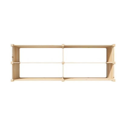 Livsip Garden Bed Set of 4 Raised Wooden Planter 120x45x45cm-Garden Bed-PEROZ Accessories
