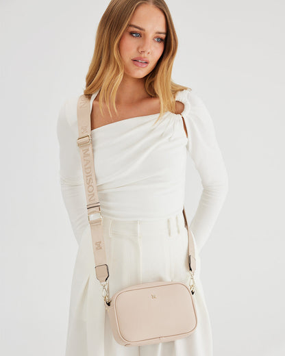 Monica Crossbody Bag &amp; 3 Straps - One Bag 3 Ways-Handbags-PEROZ Accessories
