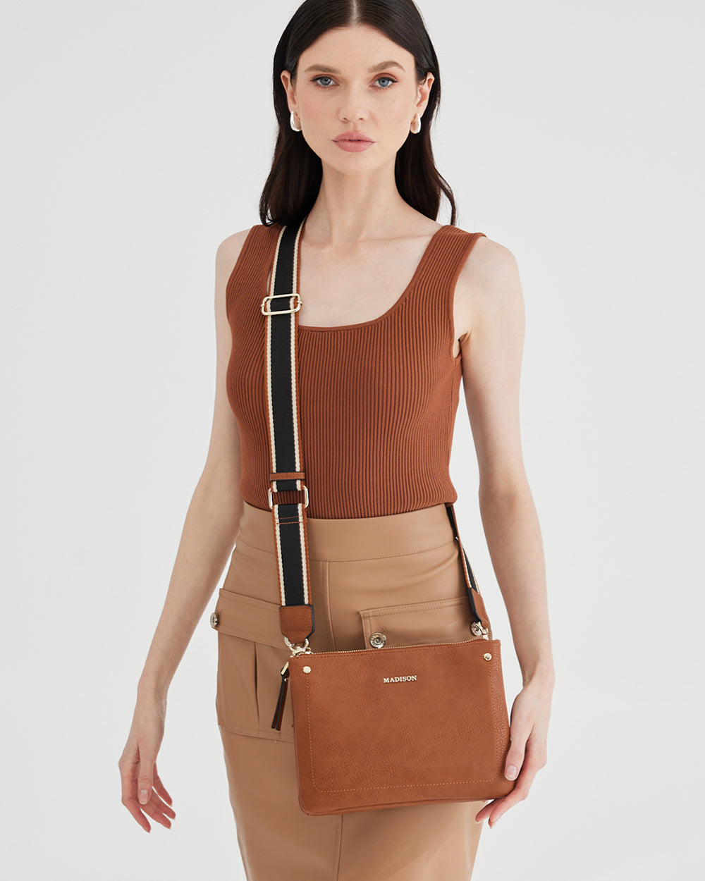 Stripe Bag Strap-Accessories-PEROZ Accessories
