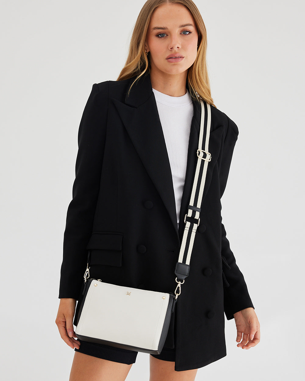 Stripe Bag Strap-Bag Straps-PEROZ Accessories