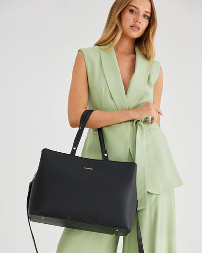 Kate Laptop Tote Work Bag With Crossbody Strap-Tote Bags-PEROZ Accessories
