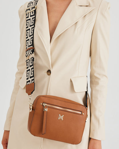 Molly Camera Crossbody Bag + Graphic Bag Strap-Handbags-PEROZ Accessories