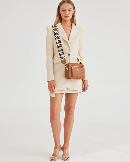 Molly Camera Crossbody Bag + Graphic Bag Strap-Handbags-PEROZ Accessories