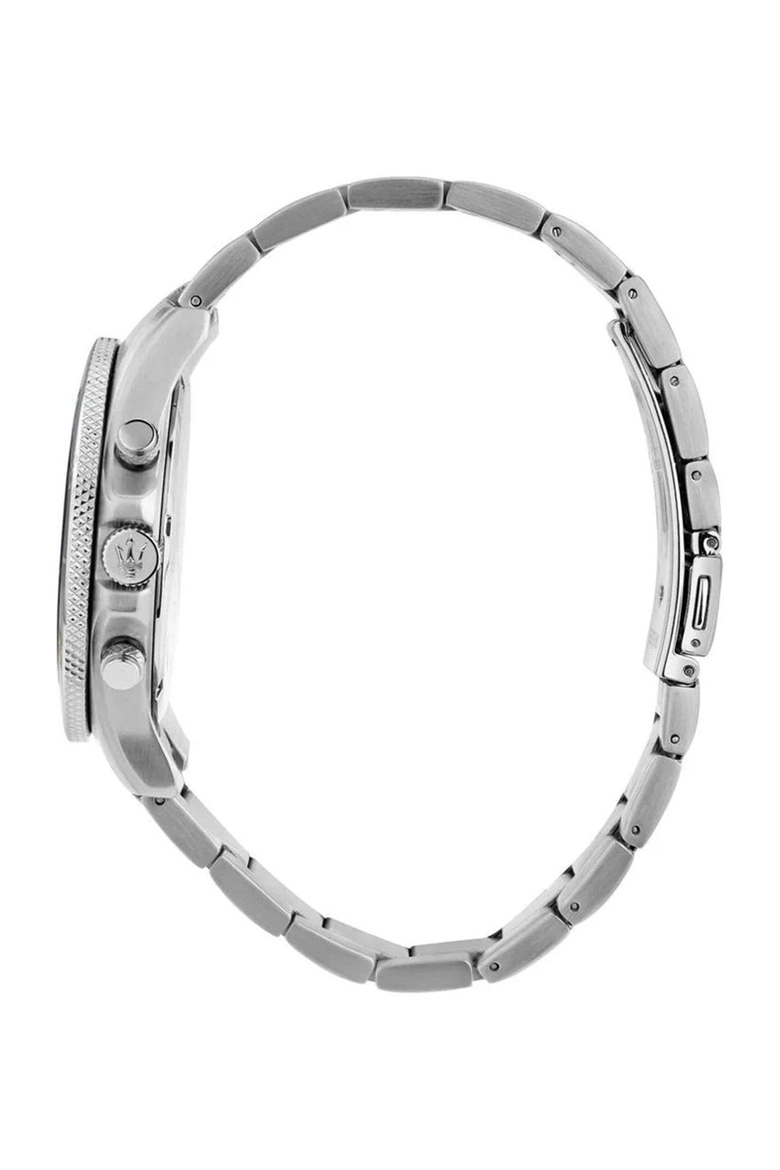 Maserati Competizione 43mm Black Dial Stainless Steel Strap Watch-PEROZ Accessories