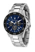 Maserati Competizione 43mm Blue Dial Stainless Steel Strap Watch-PEROZ Accessories