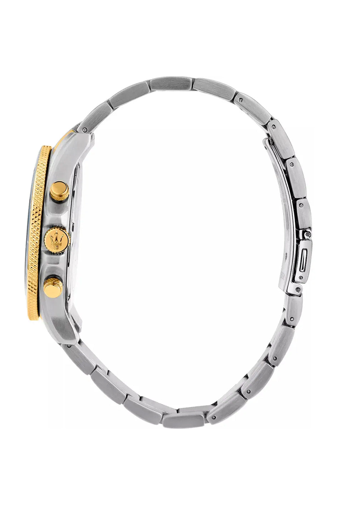 Maserati Competizione 43mm Blue Dial Two Tone Stainless Steel Strap Watch-PEROZ Accessories