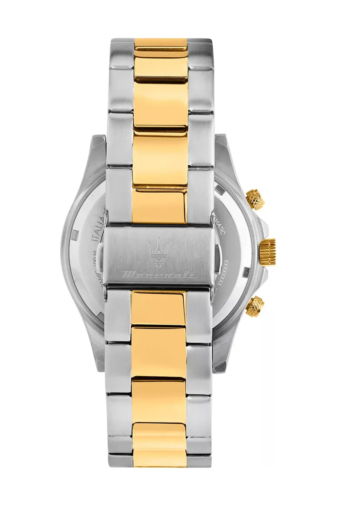 Maserati Competizione 43mm Blue Dial Two Tone Stainless Steel Strap Watch-PEROZ Accessories