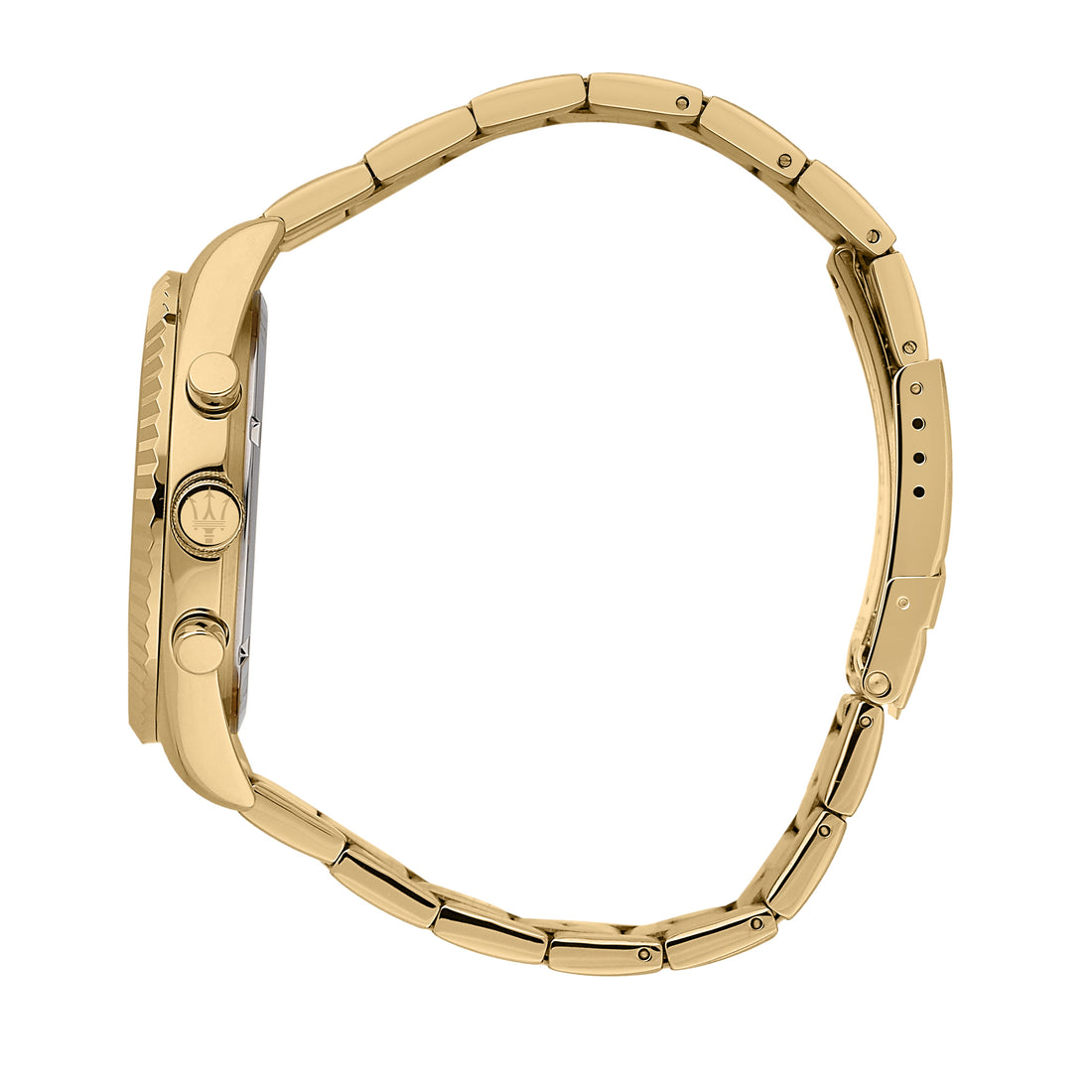 Maserati Competizione 43mm Multifunction Gold Chronograph-PEROZ Accessories