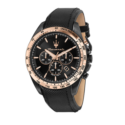 Maserati Epoca 42mm Black Chronograph-PEROZ Accessories