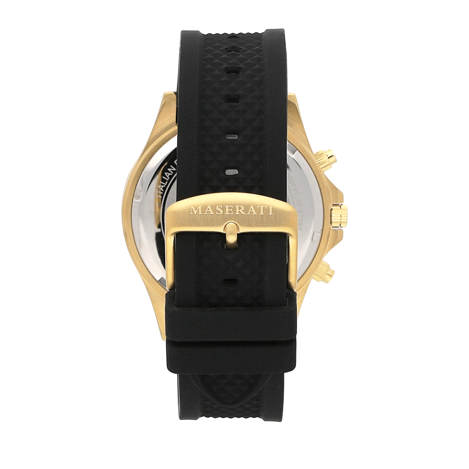 Maserati Sfida 44mm Black Stainless Steel Chronograph Watch-PEROZ Accessories