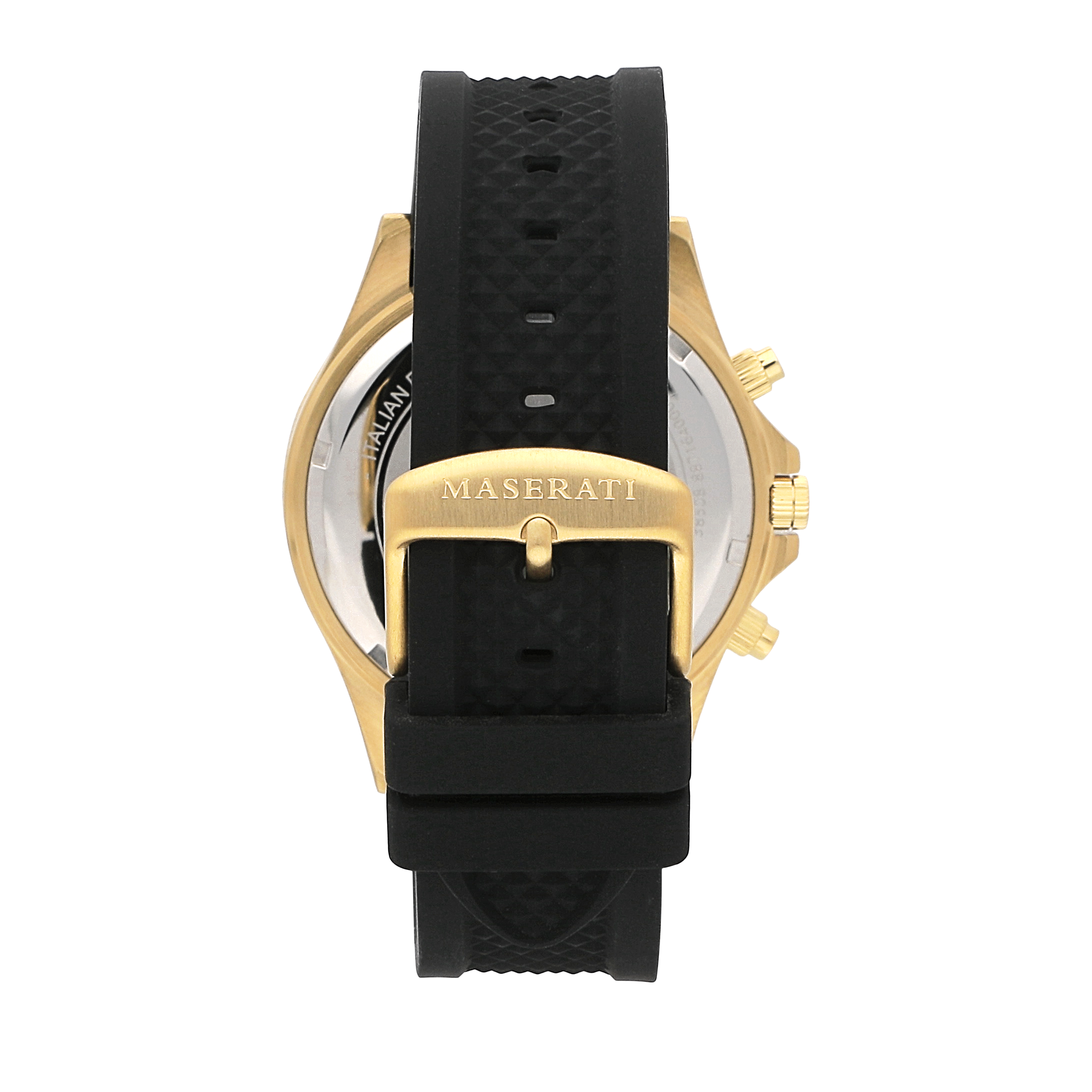 Maserati Sfida 44mm Black Stainless Steel Chronograph Watch-PEROZ Accessories