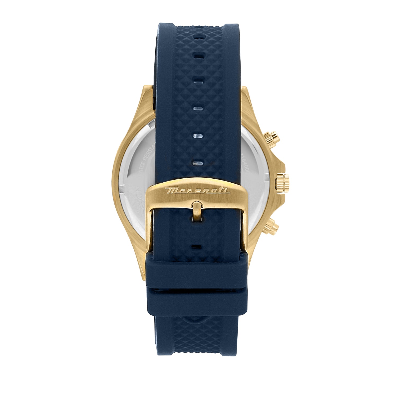Maserati Sfida 44mm Blue Gold Chronograph Watch-PEROZ Accessories
