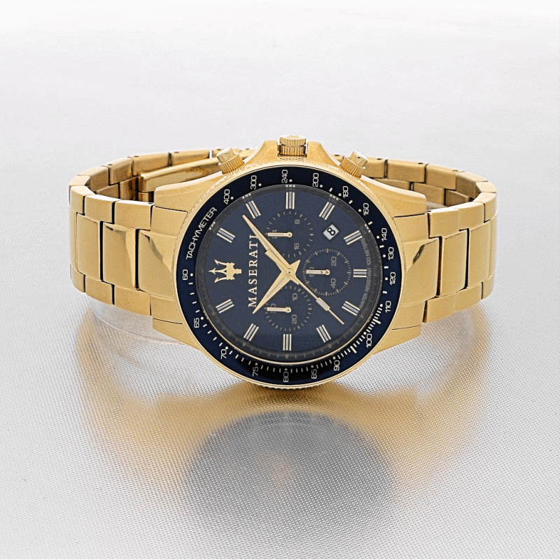Maserati Sfida Gold Chronograph-PEROZ Accessories