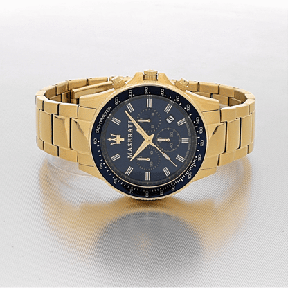 Maserati Sfida Gold Chronograph-PEROZ Accessories