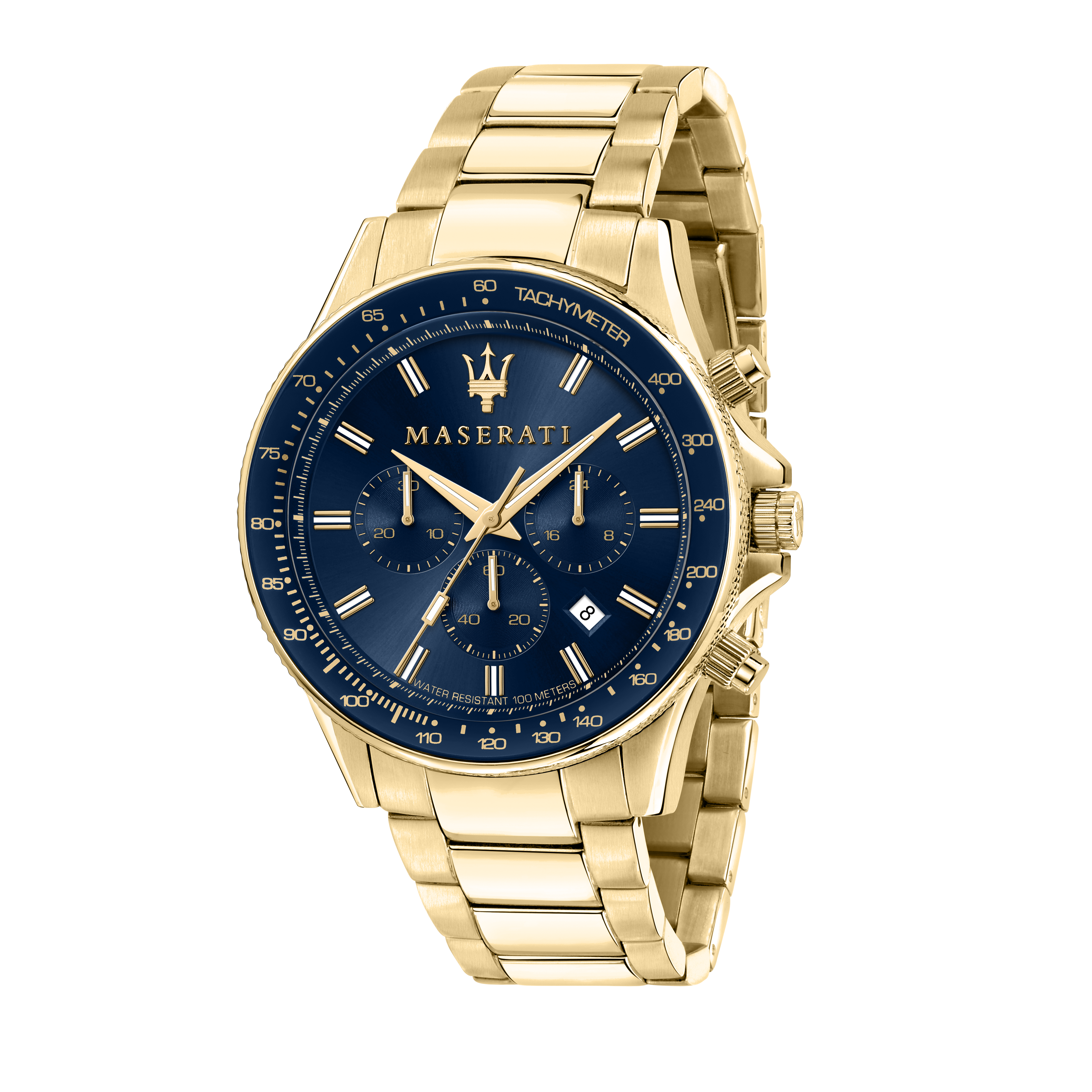 Maserati Sfida Gold Chronograph-PEROZ Accessories