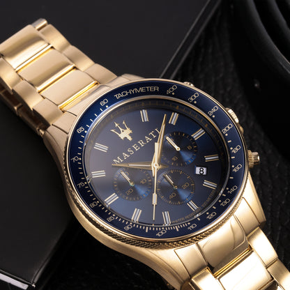 Maserati Sfida Gold Chronograph-PEROZ Accessories