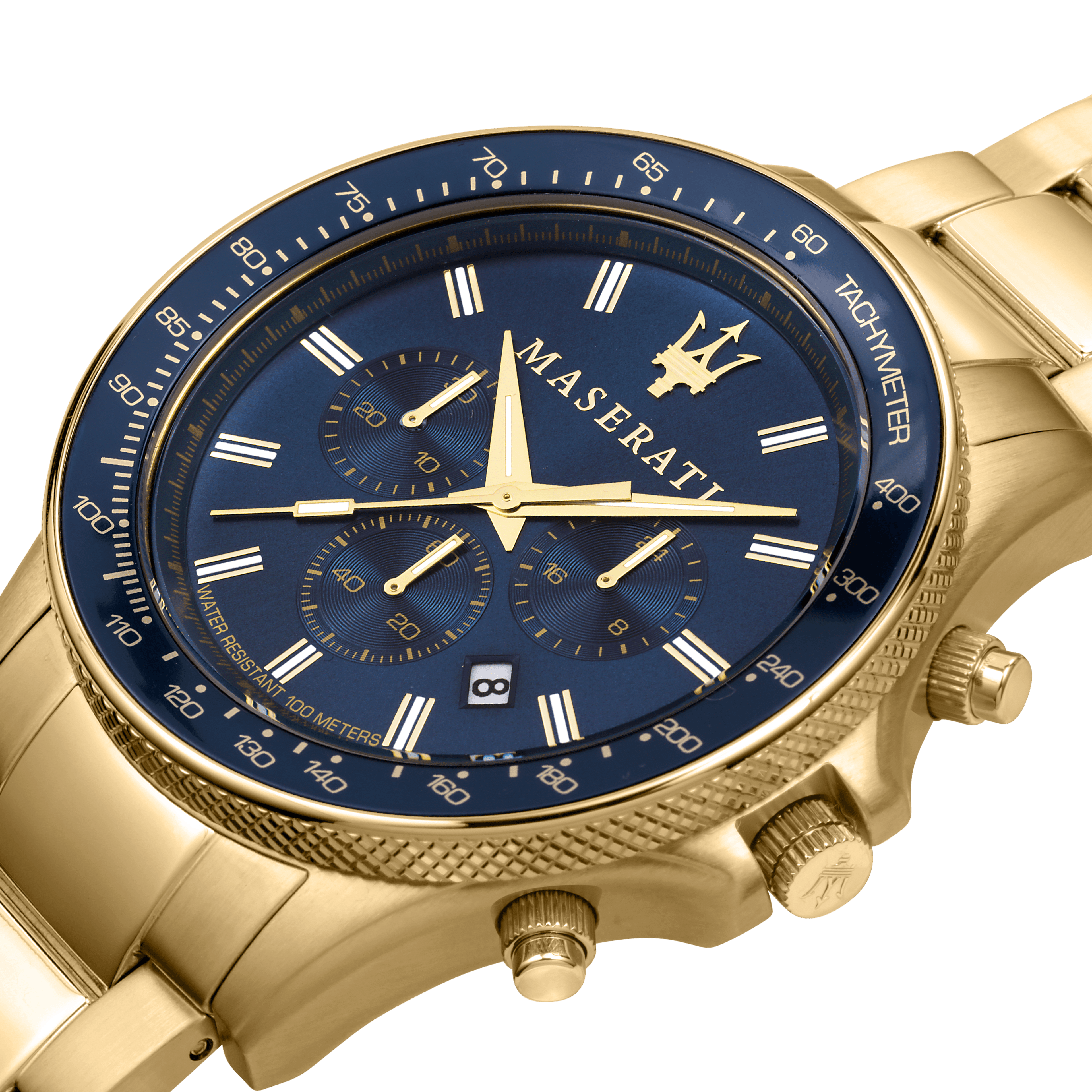 Maserati Sfida Gold Chronograph-PEROZ Accessories