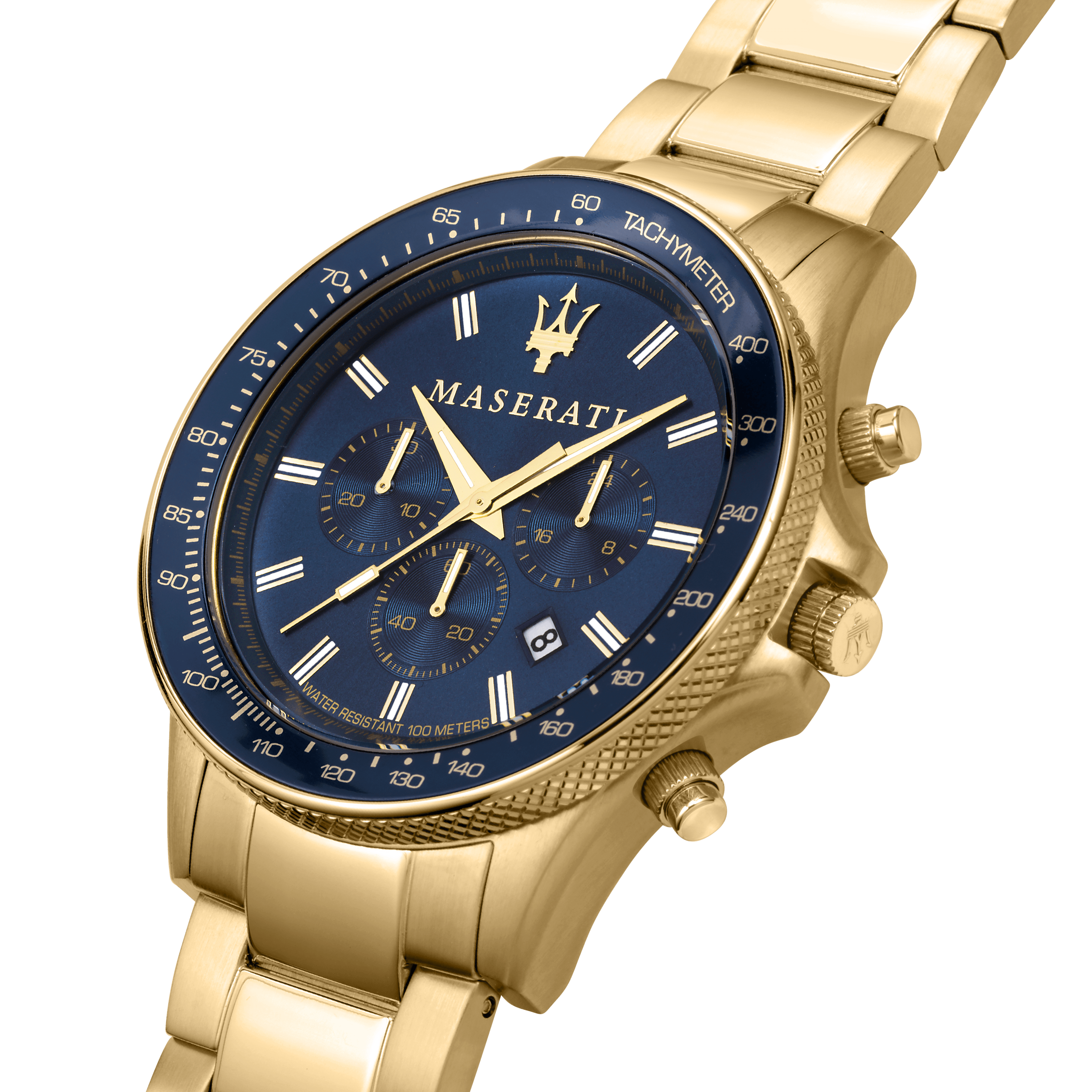 Maserati Sfida Gold Chronograph-PEROZ Accessories