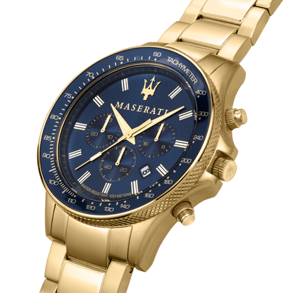 Maserati Sfida Gold Chronograph-PEROZ Accessories