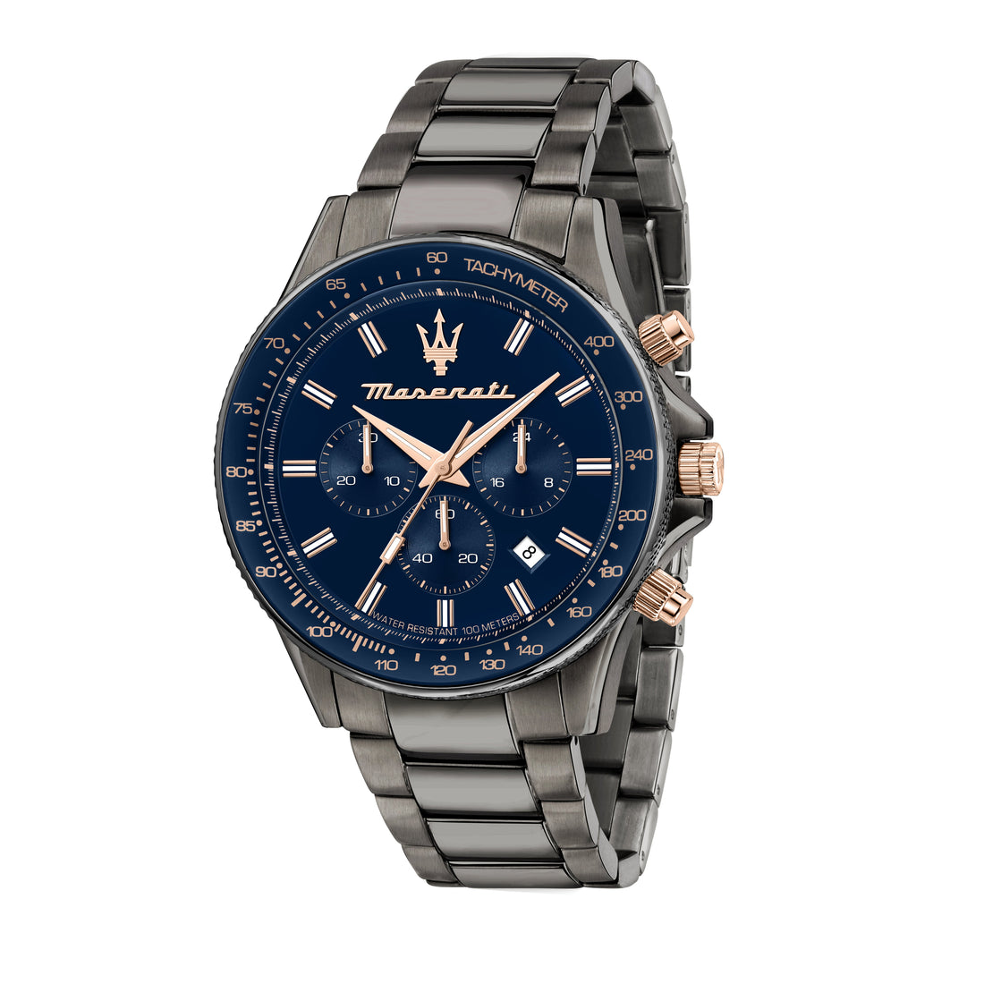 Maserati Sfida Grey 44mm Chronograph Watch-PEROZ Accessories