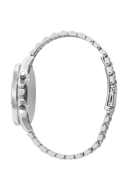 Maserati Sfida Sport 44mm Chrono Blue Dial Stainless Steel Strap Watch-PEROZ Accessories