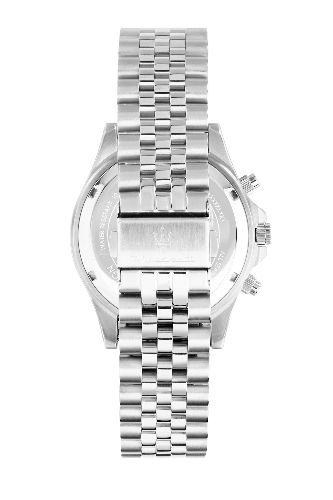 Maserati Sfida Sport 44mm Chrono Blue Dial Stainless Steel Strap Watch-PEROZ Accessories